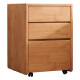 Kao Nordic solid wood chest cabinet simple household small bedroom storage storage cabinet 678# black walnut color