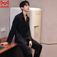
Catman (MiiOW) men's pajamas spring and autumn ice silk long sleeve trousers suit men's summer 2025 new home clothes 6627 gray rice dumplings L (100-125Jin [Jin equals 0.5 kg])