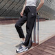 Skechers G Suit Women Sportswear Running Fitness Entrenamiento de la camisa de polo blanco Camiseta de manga corta Pantalones rectos Pantalones casuales Set de dos piezas/Polo Camiseta + Pantalones XS