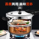 
SUPOR (SUPOR) 6629 people praised Galaxy Star Pressure Cooker 304 stainless steel pressure cooker gas induction cooker yse/higher steam grid backup ring 24cm
