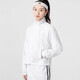 ADIDAS阿迪达斯外套女2025新款夏季跑步防晒衣立领夹克休闲运动服防风衣 HF7287/白色 假一赔十 L