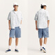Camisa de manga corta Semir Camisa de vacaciones para hombres estampados para hombres Diseño de verano Top 101324104105
