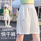 优优1点（Yoyo one）女童速干裤薄款2025新款夏季女童运动裤夏装女大童短裤外穿五分裤 18410紫色+9889白色【套装】 150 150cm