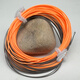 Línea de pesca con mosca de pesca con mosca dorada 12358 Gold Estándar WF Peso delantero Flotación Flotante Soft y suave amarillo de dos colores WF80ft-100ft No. 1