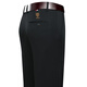 Pierre Cardin 2025 Neue Alkohol-Seidenhosen für Männer, die die eisenfreie High-End-Hose für Männer mit eisenfreiem Long Hosen 9853-Black [Frühling und Herbst] Dicke (Vatertagsgeschenk) 29 sind.