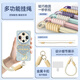 XP适用oppofindx8Ultra手机壳镜头全包软壳散热硅胶国风女生高级感防摔带挂绳-古董白国风山水