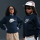 Nike (NIKE) big children's fleece sweatshirt winter new knitted boys and girls NIKE CLUB FLEECE HQ0975