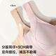 Tingmei Seamless Double Pull-Up Bra for Women with Large Breasts to Make Smaller, Push-Up, Shrink Secondary Breasts, Anti-Sagging, No Wires, Soft Sports Bra