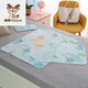 Yulin (YOULIN) Newborn baby urine separator waterproof and washable breathable baby summer cool silk mattress urine separator large size mattress Astronaut [Class A cool silk] (one pack) 50x70 cm [washable]