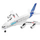 DWI Fernbedienung Flugzeugluftmodus Schaum Fixierflügel Kinder Airbus A380 Glider Grundschule Spielzeug Boy Drohne Elektrische Schwanzflügel + große Größe 50 cm 3.5 Pass A38 1 Batteriefliege für 10 Minuten und senden Fernbedienungsbatterie