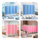Warner new medical screen partition medical clinic hospital health room beauty salon health mobile folding pulley PF116