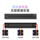 
Lion Shield track socket, surface-mounted movable slide socket, sideboard kitchen punch-free track switch socket, 50 cm + 3 five holes, black coffee color