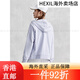 卡帕（Kappa）复古开身帽衫2025新款女运动卫衣休闲长袖外套K0E42MK01 印度紫-4316 S 均码