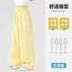 Ikano I.KARNOW girls' pants summer 2025 new thin children's ice silk quick-drying mosquito-repellent pants summer big children's casual wide-leg pants 15277 blue 150