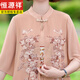 Hengyuanxiang fette Mutter Sommer Cheongsam Kleid Sommerchiffon Rock großer Größe 2025 Frauen im mittleren Alter Sommertemperament 6628 Schwarz 2xl empfohlen 115-125jin [Jin gleich 0,5 kg]