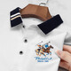 Uni Qlo Vêtements d'été T-shirt à manches courtes de Paul avec col en coton en coton lâche brodé 9901 kaki M [suggéré 90-110jin [Jin est égal à 0,5 kg]]]