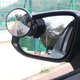Jiayitian suitable for tricycle rearview mirror wide angle convex reversing mirror reflective auxiliary car viewing baby suction cup type small vacuum suction cup model