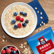 Quaker (Quaker) Haferflocken Originalbeutel Instant Purple Hafer Müsli kostenlos faules Frühstücks Essen [3 Taschen] Quäker -Haferflocken 1478g*3 Taschen