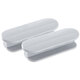 Honggong punch-free glass door handle push-pull door handle handle sliding door handle window drawer cabinet door handle gray 4 pack