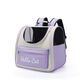 Autre / autre [Pet Cat Bag] Pet Sac à dos Portable Capacité d'espace portable Sac chat Sac à écran solaire respirant grand espace sac à dos 6627-Light Green Pet Sac à dos