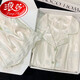 浪莎冰丝睡衣女款2025新款夏季短袖长裤薄款家居服女士夏天仿真丝套装 冰丝高品质-9909[短袖长裤] M建议80-100斤 均码