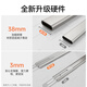M-CASTLE baby crib fence baby bed anti-fall guardrail children's bedside anti-bed baffle anti-pinch seamless anti-suffocation mountain rock single-sided installation 2.0 meters