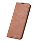 Anti-oil-stained buckle leather case for iPhone series mobile phone case Built-in card bag Flip-on mobile phone case for men's business new full-inclusive anti-fall protection case Retro brown [built-in card bag Flip-on leather case] iPhone 16 Pro Max
