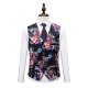 Autumn business formal suit vest men's Korean style slim-fit colorful vest professional casual vest host hairstylist vest male 58XXL