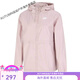 耐克（NIKE）春夏季女士款连帽防晒外套运动休闲宽松梭织防风衣DM6180 DM6180-010 黑色 M