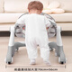 Oeny Baby Walker Vorbeugung O-leg 2025 Neues multifunktionales Baby Walker Prävention und Rollover Trolley Nordic Grey [Klassiker] Multifunktionales Stummwader-Wanderer-Sprunggeschenk