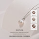 Jingrun Pearl Necklace Chuyuan 925 Silver Freshwater Pearl Pendant Single Large Particle Basic Model Stackable and Versatile Gift