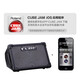Roland CUBE-Street EX speaker outdoor road show portable playing and singing electric blowpipe electric guitar outdoor playing and singing speaker EX black + functional battery + trolley bag + Shure SM58S