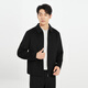 Lilang Shopping Mall Same Style Wool Cashmere Jacket Men's Lapel Simple Commuting Business Men's Jacket Autumn 2025 Black (25QJK9081S) XL 175/88A