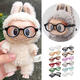Labubu Gum Pave Coald Accessesies Accessesies Glash Clush Dolls Labubu Blind Box Pop Mart 17 см. Подвеска Прозрачные апельсиновые очки 15/17 см подвес