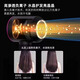 Dyson (DYSON) series of the same negative ion hair care high-speed leafless hair dryer is equipped with household silent negative ion high-power hair dryer that does not damage the hair. Starry sky gray-five air nozzles 5 billion moisturizing negative ions