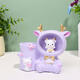 Cartoon Crown Rabbit Pen Downlight Office Desktop Dekoration Ornament Urlaub Geschenk 1049-12 Lollipop Sternhülle Sternlicht