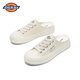 Dickies Chaussures pour hommes Chaussures toile d'été chaussures respirantes et polyvalentes chaussures blanches hommes et femmes couples chaussures un pied paresseux pantoufles beige 40