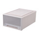 Kleidung Aufbewahrungsbox Plastiklagerbox Schublade Transparente Garderobe Aufbewahrungsschrank Unterwäsche Aufbewahrungsbox Kleidung Sortierbox C3523 Tiefe 45 Breite 35 Höhe 2 3 Meter grau transparent ein Pack