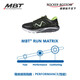 MBT [Swiss Brand] Wanderschuhe Männer Frühling und Sommer im Freien gebogene, dicke Sohle hohe Belastbarkeit und flehbare leichte leichte Laufschuhe Schwarz /Gelb 1585y [atmungsaktives Netzstuch] 7,5 /40.5.5