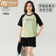 
Modal integrated pure cotton pajamas with chest pad for women summer shorts shorts Korean style sweet plus size summer home clothing set with chest pad for shorts - G1047 M women [recommended 80-100Jin [Jin equals 0.5 kg]]