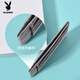 Playboy (Playboy) Kartentasche für Männer kleiner tragbarer Mini -Kartenclip Thin Bank Card Cover Card Bag Mehrfachkartenschlitz Dünne Frauenlizenz -Lizenz Clip Grau Grau