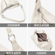 Cnoles Bag Damenbag 2025 Crossbody Conch Torch Bag High-End-Sensen-Pendler-Einschuld Achselhöhle Geburtstagsgeschenk für Freundin Beige-neues Feiertagsgeschenk für Mädchen