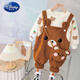 Sauthoue de Disney pour filles Spring Wear 2025 Nouveau style Vêtements d'enfants modestes pour enfants à la mode