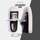 Chaussures en toile à semelles épaisses mondiales pour femmes 2025 Summer des femmes nouvelles femmes Sofle Sole Sole Solenable Soufflent Casual et Lightweight Sports Chaussures Fomen Women Black 36