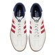 Adidas (adidas) Clover Chaussures pour hommes Chaussures pour femmes 2025 Summer New Sports Chaussures Samba Low Top Chaussures de planche légère Chaussures décontractées IH4881 Blanc et rouge 36