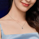 Lukfook Jewelry Platinum Necklace Calabash Fantasy Platinum 950 Necklace Price F63P0018DS Approximately 3.00g