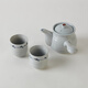 NITORI home furnishing cup tea set Japanese tea drinking ceramic one pot two cups tea set tea set HL one pot two cups