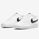 耐克（NIKE）男子运动休闲鞋COURT VISION运动鞋DH2987-101 白黑 42 