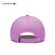 
LACOSTE French crocodile men and women fashion logo print solid color baseball cap baseball cap RK9871 IXV_Lauve TU
