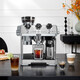 德龙（Delonghi）9885 /德龙银骑士冷萃半自动咖啡机研磨一体家商用意式 银色 标配